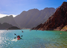 Hatta Dam - Dubai tour by Instasky Tourism